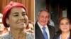 Montaje de fotos de Martí Noticias que muestran a Leticia Góméz Hernández con Raúl Castro. (Redes sociales)