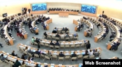 Examen Periódico Universal (EPU) de Cuba ante el Consejo de Derechos Humanos de Naciones Unidas, en Ginebra. (Captura de video/UN Web TV)