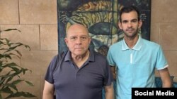  Dagoberto Valdés y Yoandy Izquierdo denunciaron la reiterada violación de su derecho a la libertad de movimiento. (Foto: Facebook)