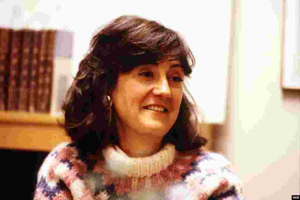 La periodista Diana Molineaux.