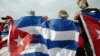 Cubanos exiliados dan su apoyo al movimiento San Isidro. Photo Roberto Koltun OCB Staff.