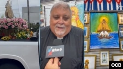 Cubanos honran a la Virgen de la Caridad con actividades por su festividad anual, en Miami. 