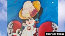 La portada de "Hijas de Cuba" destaca la obra de la pintora cubanoamericana Sita Gómez.