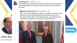 En Venezuela, cada una de las partes buscan condicionar sus politicas en el proceso de negociación