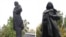Estatuas de Lenin y Varder.