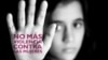 Imagen de campaña de no más violencia contra las mujeres. 