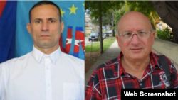 José Daniel Ferrer (izq) y Félix Navarro, exprisioneros de la Primavera Negra de Cuba y del 11J, han sido detenidos nuevamente tras un fallo del Tribunal Supremo.