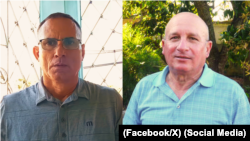 A finales de abril, el régimen cubano encarceló nuevamente y revocó la libertad condicional a los líderes de la oposición José Daniel Ferrer (izq.) y Félix Navarro. (Fotos: Facebook y X)