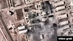 Imágenes satelitales del complejo nuclear de Isfahán, uno de los golpeados por el ataque de las fuerzas estadounidenses. 