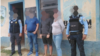 Cubanos detenidos en Honduras. Foto Policía Nacional de Honduras.