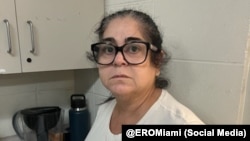 Odalys Abreu, detenida por ICE en Tampa. 