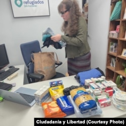 Las donaciones incluyen alimentos, artículos de higiene, ropas, medicinas y donaciones en efectivo.